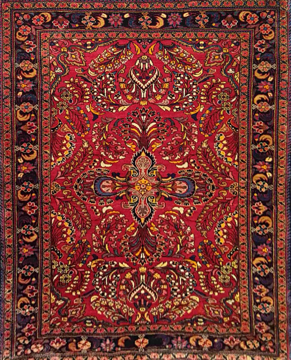 Antique Hamadan - Rustic Charm