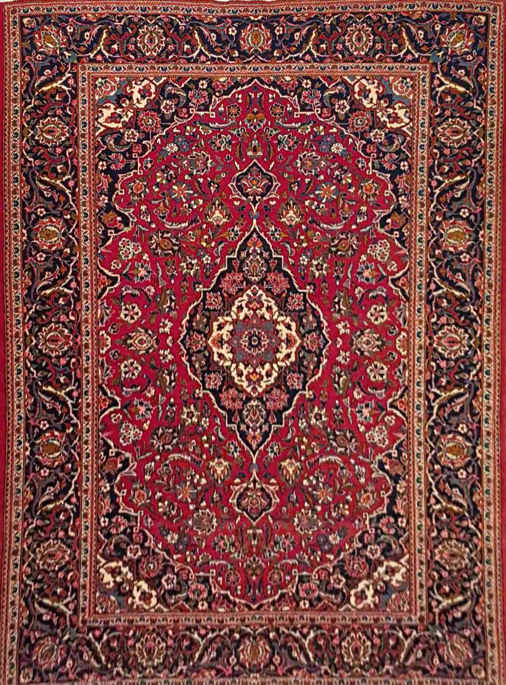 Antique Kashan - Exquisite Craft