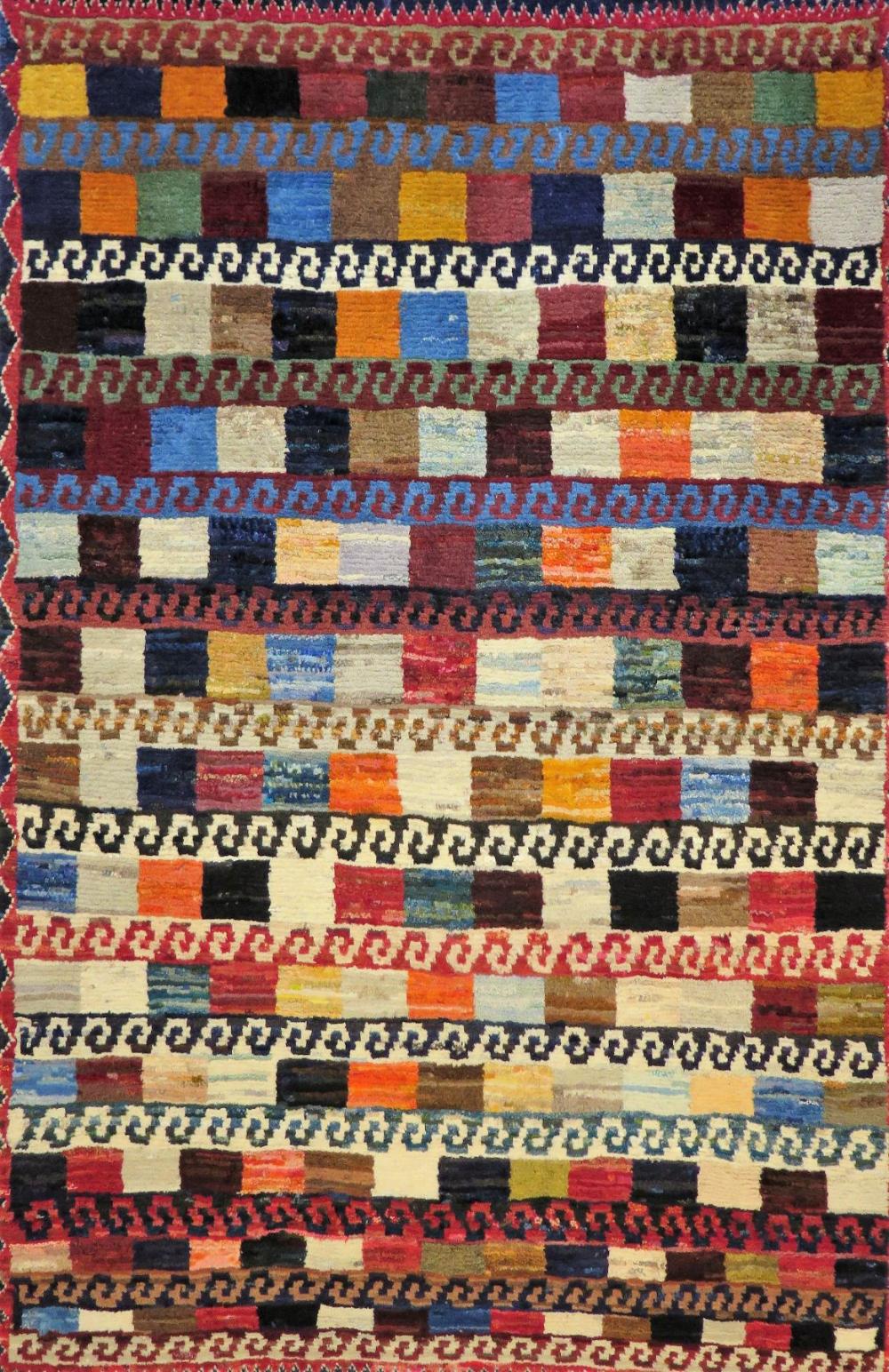 Naturally Dyed Gabbeh - Vibrant Colors