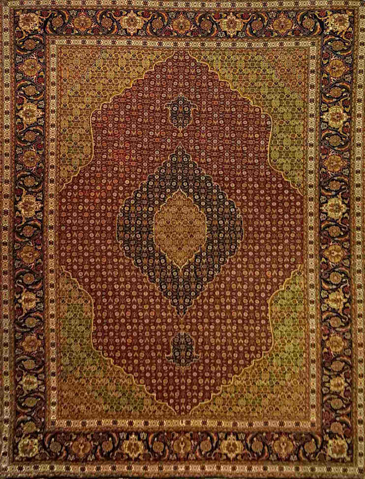 Pure Silk Tabriz