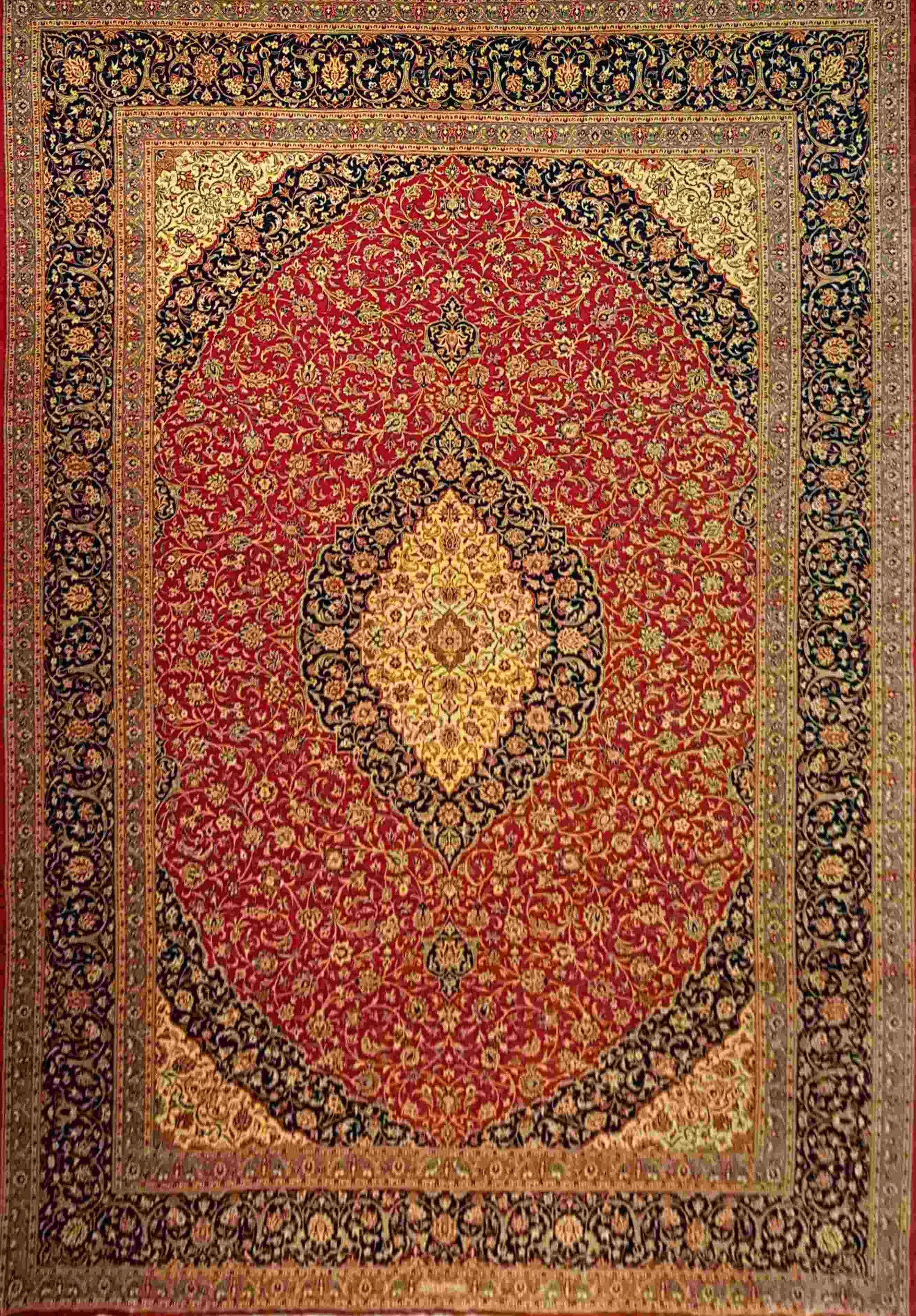 Pure Silk Kashan